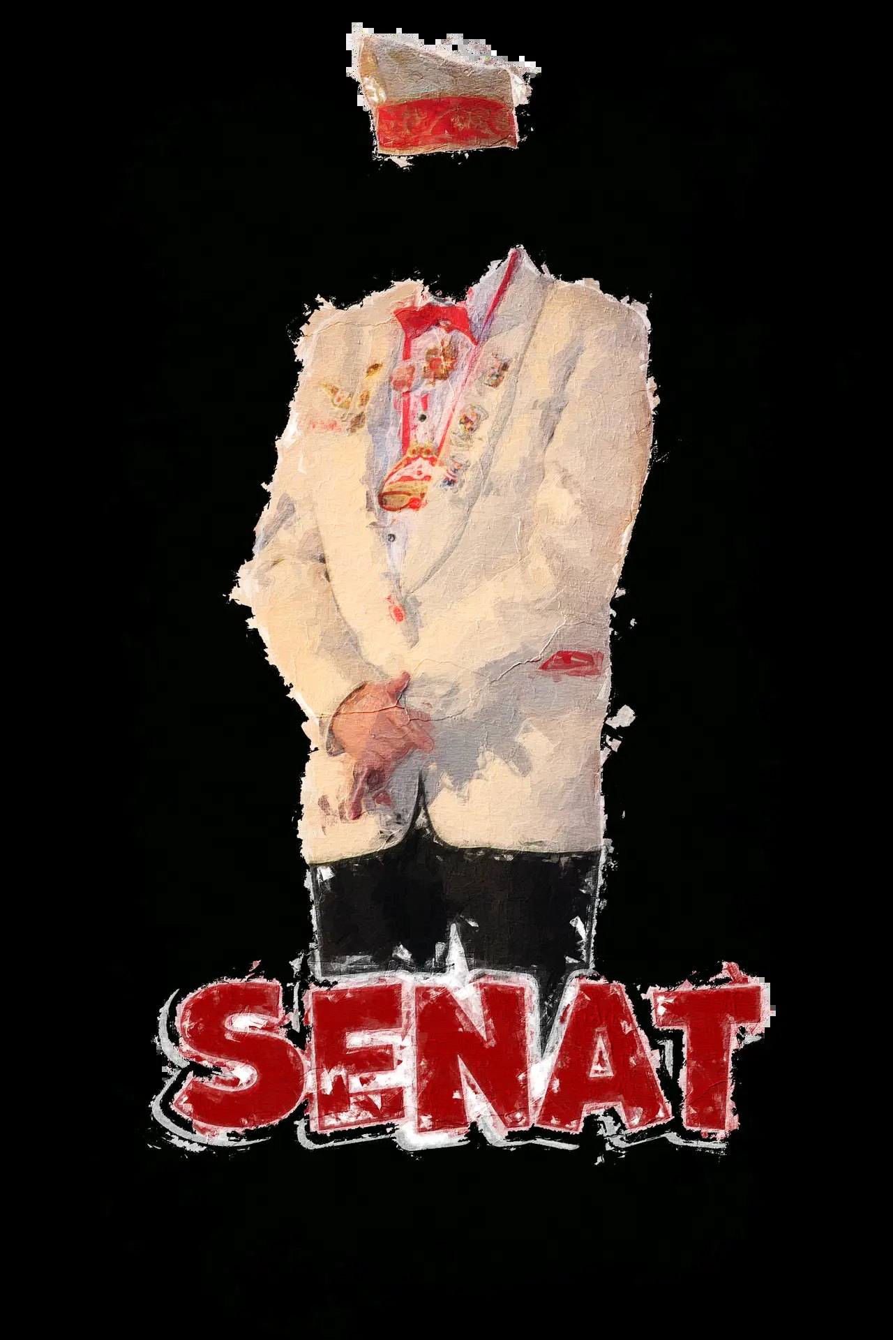 Der Senat — Aquarell